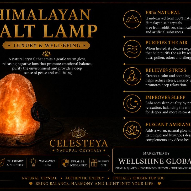 SALT LAMP 1-1.2KGS